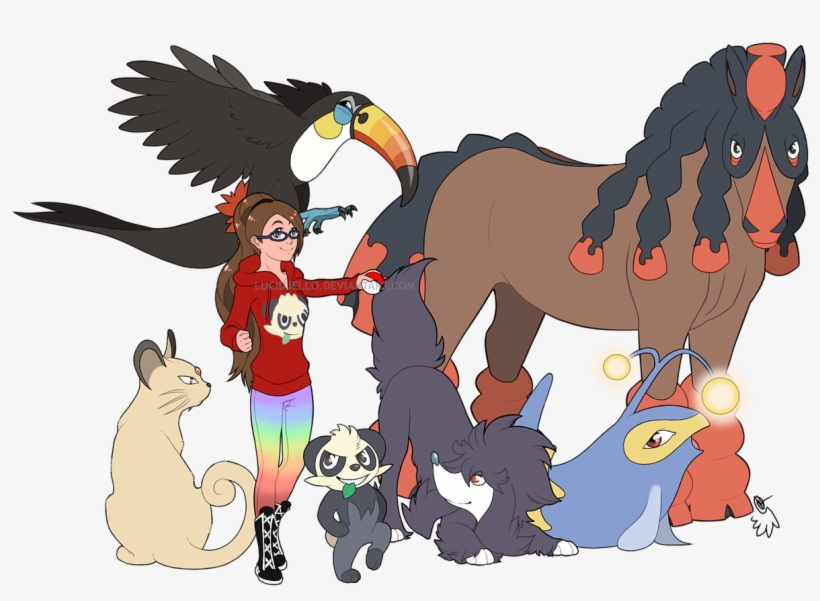 A Commissioned Team - Shiny Mudsdale, transparent png