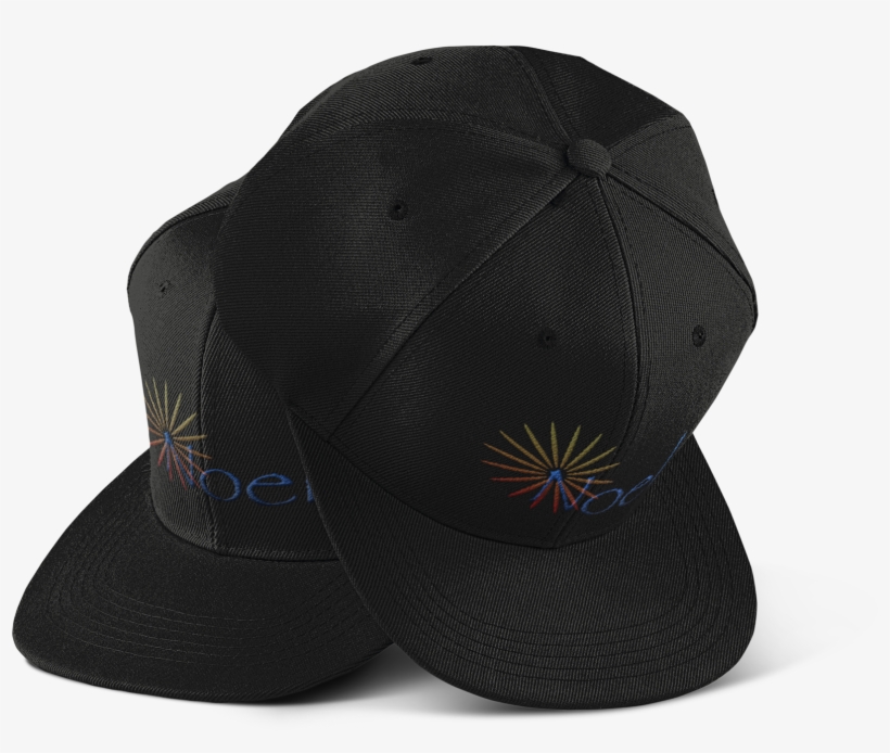 Nm “noel” Logo Snapback Hat Black, transparent png