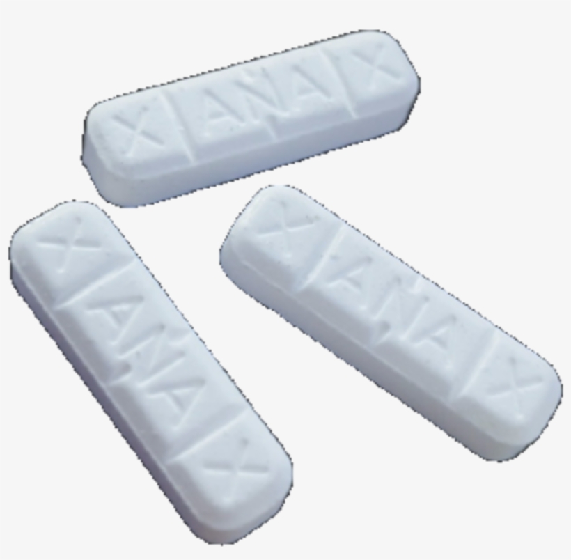 Xanax Bars Happypills Sticker Rachelpinion Png Transparent - Transparent Xans, transparent png