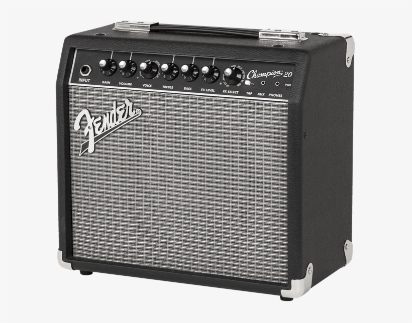 Fender Champion 20 Guitar Amplifier - Champion 20, transparent png