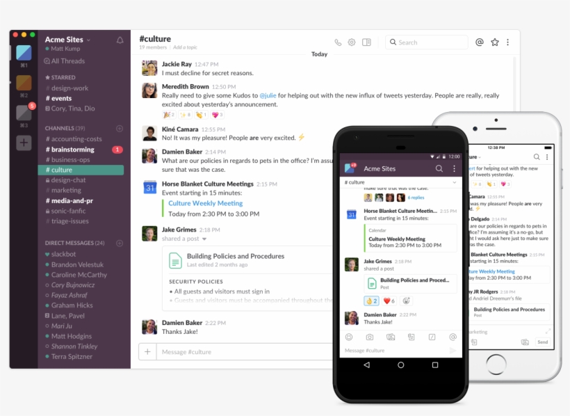 Wait, What's Slack - App Slack, transparent png