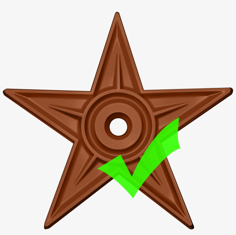 Pending Changes Barnstar - Barnstar, transparent png