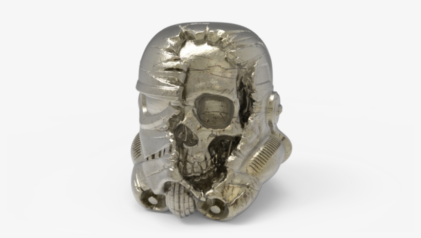 Distressed Metals - Skull, transparent png