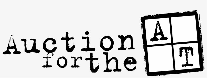 Auction Forthe Arts 01 Logo Black And White - Sign, transparent png