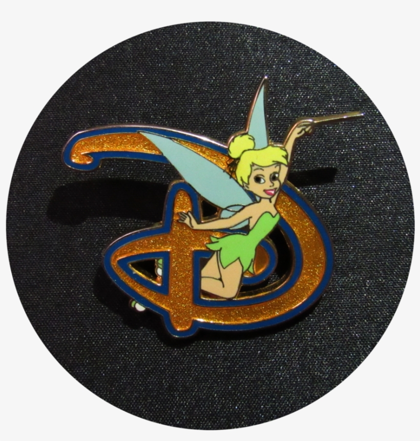 Tinkerbell Disney D Pin - Emblem, transparent png