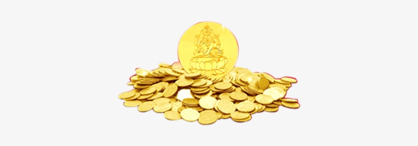 Indian-rupees Png Image With Bag - Gold Coin Images Png, transparent png