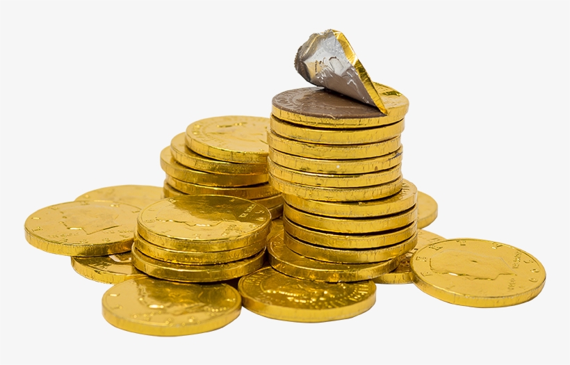 The Candy Lab - Gold Coin Chocolate Png, transparent png