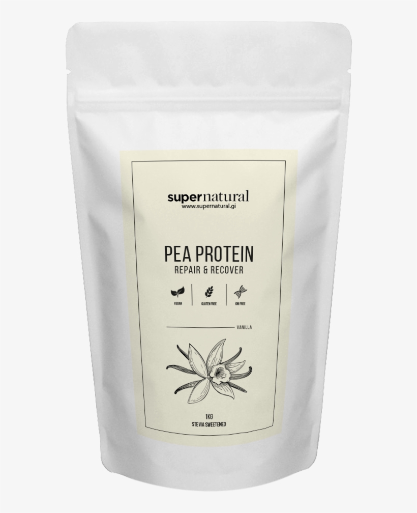 Supernatural Pea Protein 1kg, transparent png