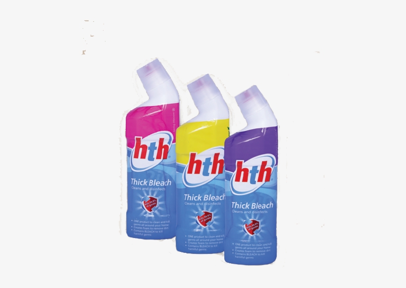 38450 Hth Thick Bleach 750ml - Hth - Green To Blue System Pack - 2.2kg, transparent png