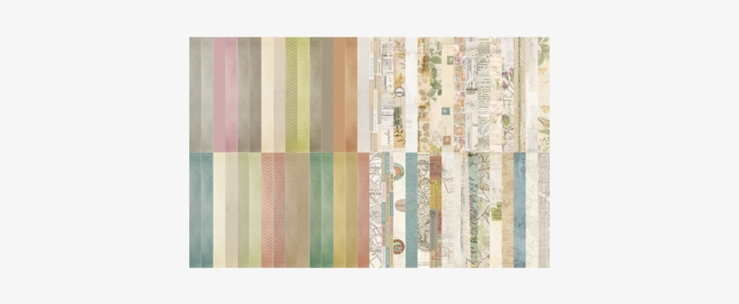 Pocket Vintage Border Strips By Katie Pertiet - Wallpaper, transparent png