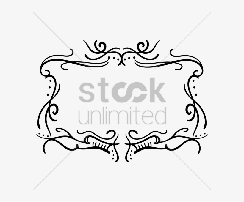 Download Vintage Border Frame Vector Clipart Clip Art - Vintage Border Frame Vector, transparent png