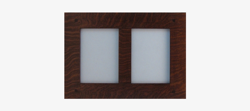 Dual Picture Tenon Wood Frame - Dual Photo Frames, transparent png