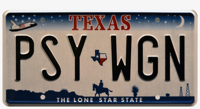 Psy Wgn Prop Plate Movie Memorabilia From Kill Bill - Jordan Spieth Masters & U.s. Open Champion Texas, transparent png
