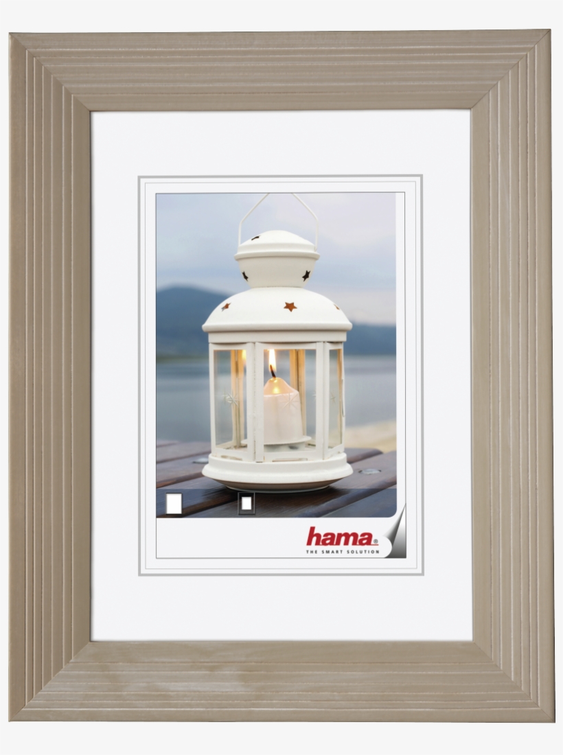 "lahti" Wooden Frame, Taupe, 20 X 30 Cm - Hama Lahti Grey 15x20 Wooden Frame 175184, transparent png