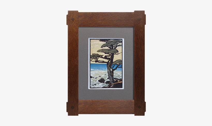 Craftsman Through Tenon Wood Frames - Craftsman Wood Picture Frames, transparent png