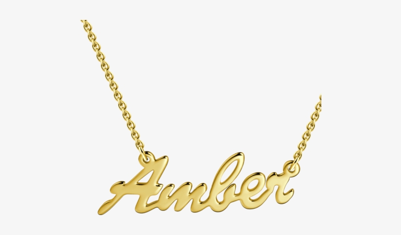 @ Personalized Name Necklace Rose Gold, transparent png