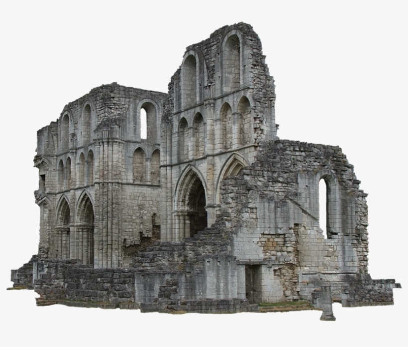 Ruins, Gothic, Medieval, Architecture, Fortress, Castle - Roche Abbey, transparent png