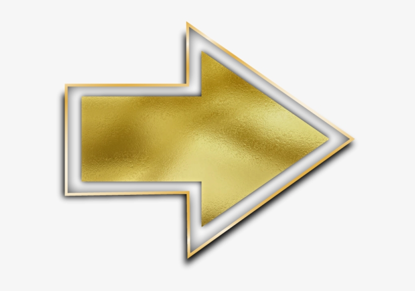 Arrow Png Golden Texture Gold Border, Arrow Png, Arrow - Golden Vector Arrow, transparent png