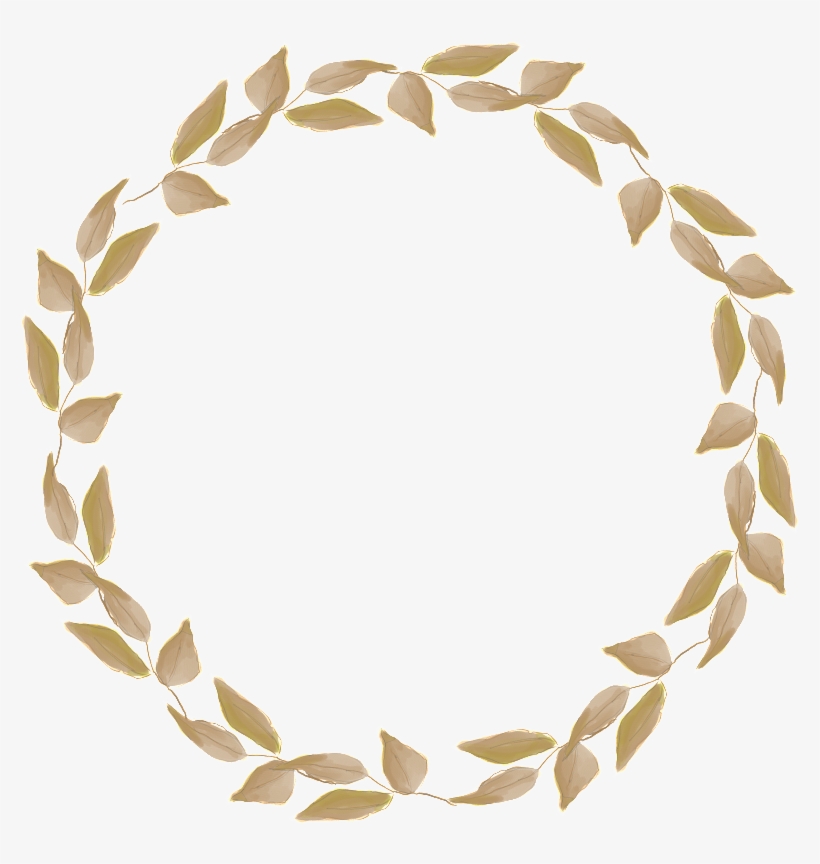 Gold Leaf Canhua Transparent Decorative Material - Watercolor Painting, transparent png