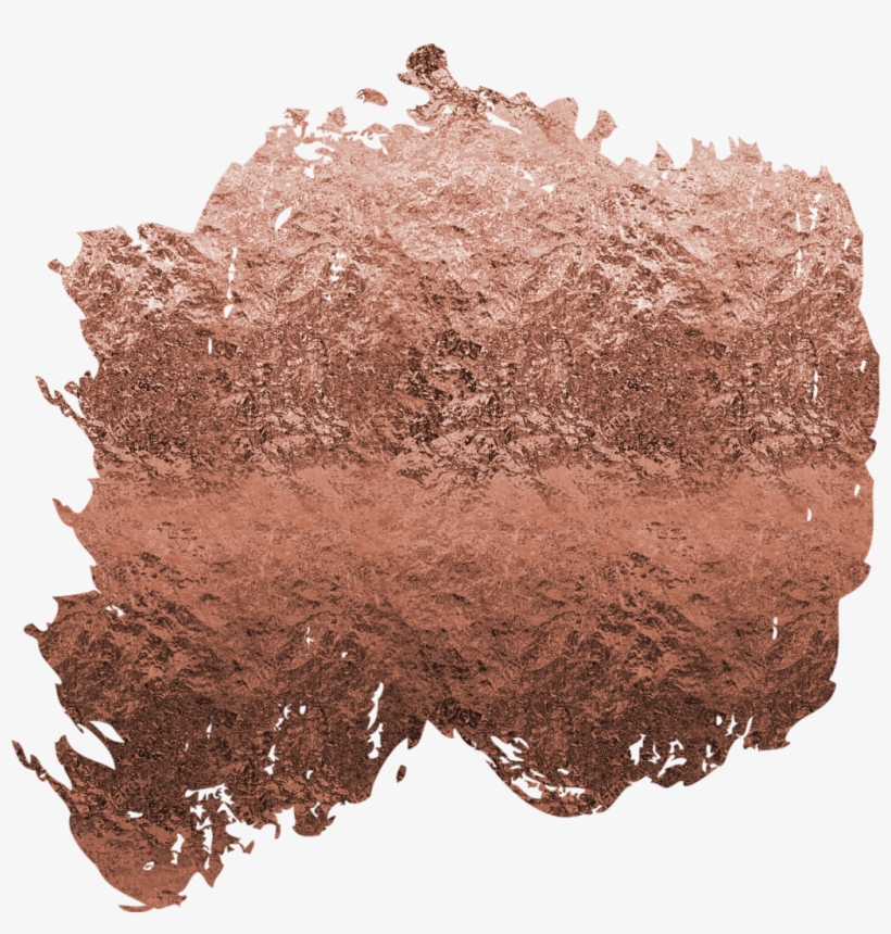 Rosegold Glitter Gold Foil Overlay Brushstroke Ftestick Pixi