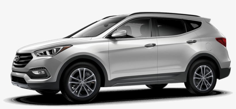 Silver Hyundai Png Transparent Image - 2018 Santa Fe Luxury White, transparent png