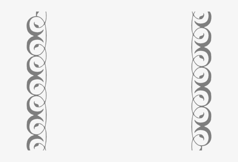 Silver Clipart Border - Border Design For Boys, transparent png