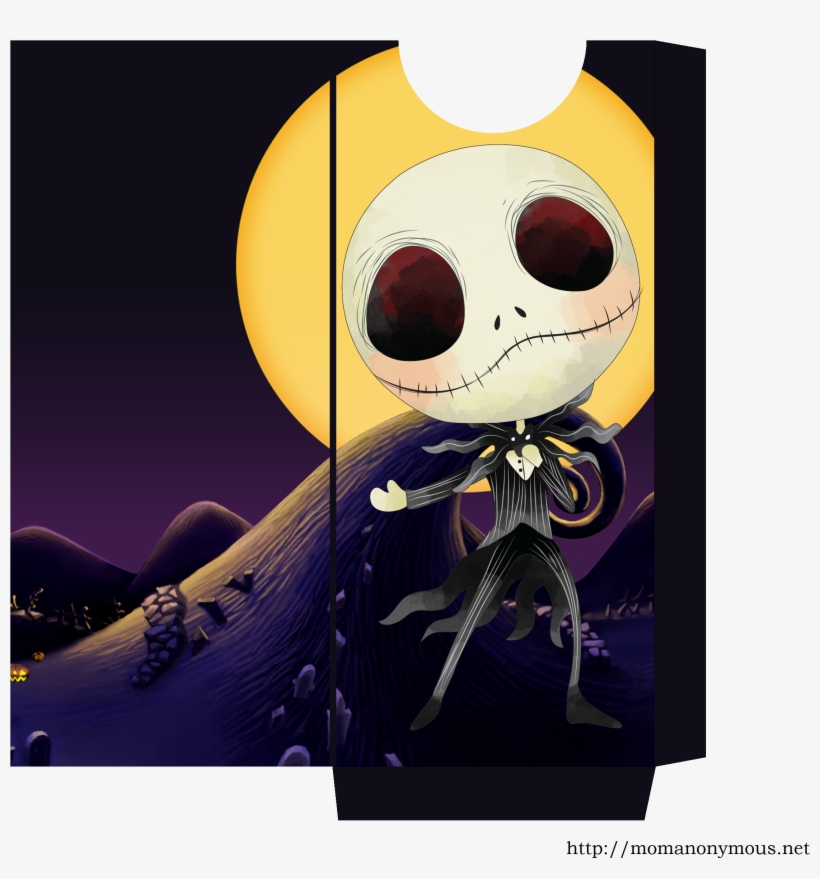 Nightmare Before Christmas Candy Bar Wrapper Jack - The Nightmare Before Christmas, transparent png