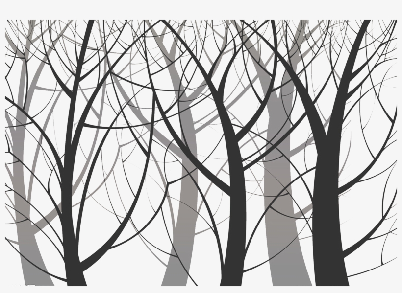 Collection Of Free Art Forest Download On - Abstract Floral/botanical Animal Framed Canvas Framed, transparent png