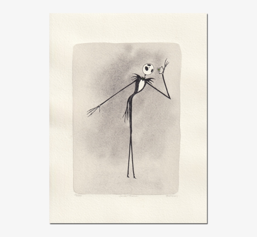 The Nightmare Before Christmas, Jack Skellington, Limited - Sketch, transparent png