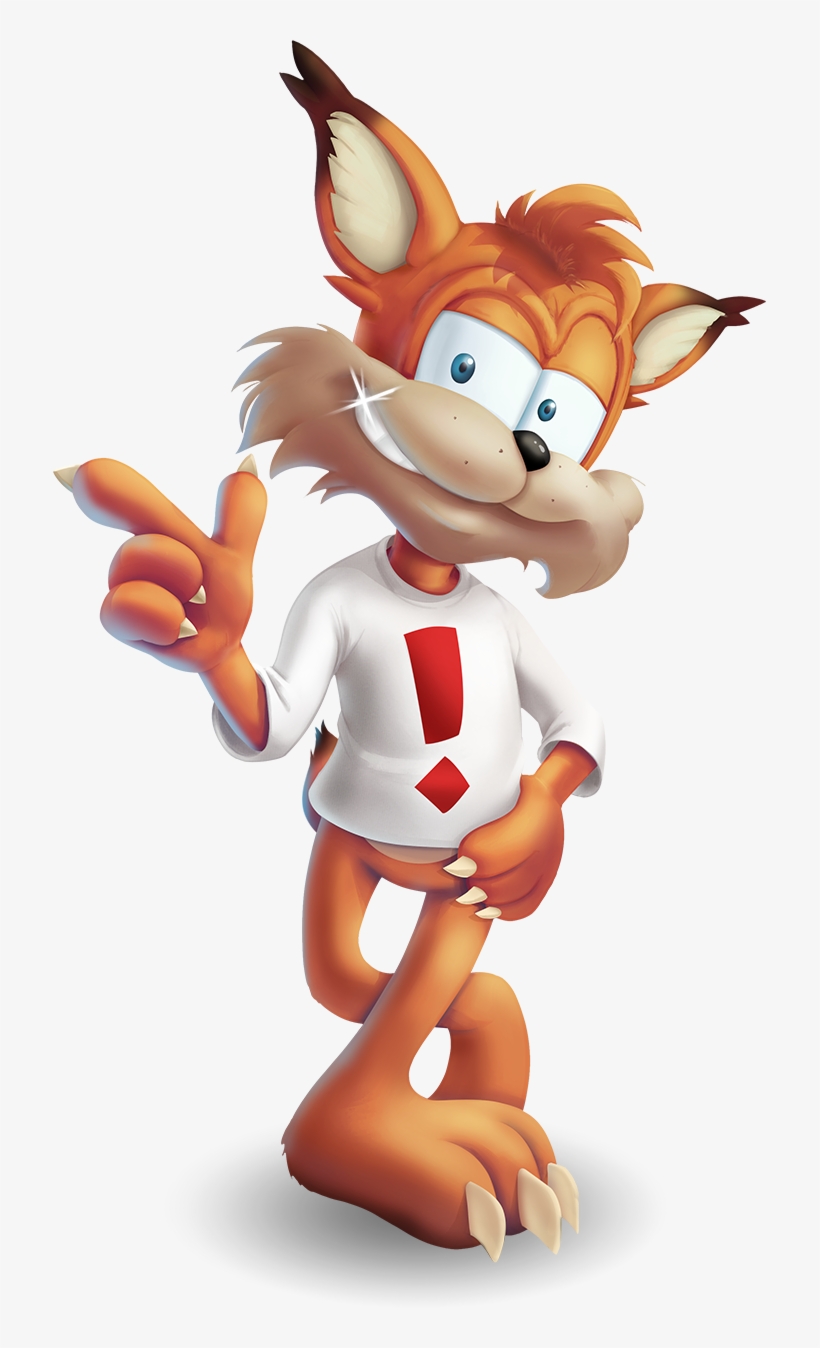 Bubsy Bobcat - Bubsy: The Woolies Strike Back [purrfect Edition], transparent png