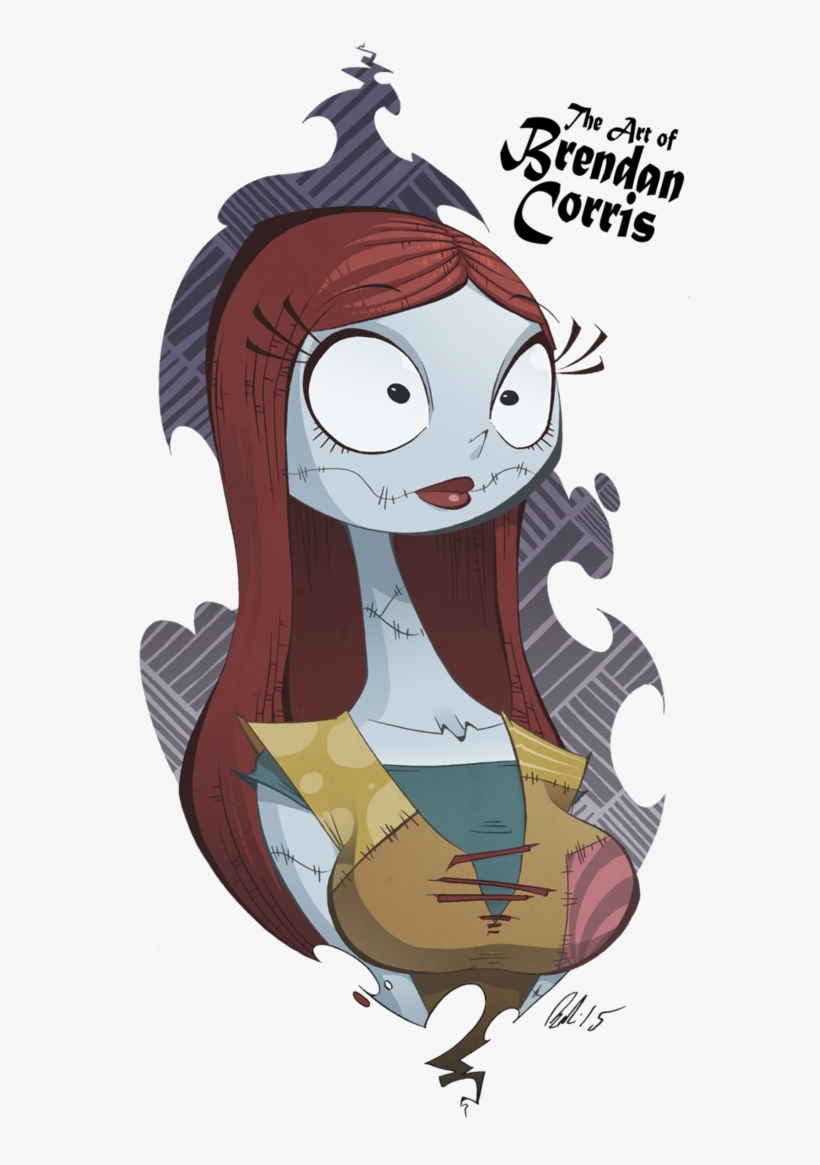 The As Of Brendan Corris Jack Skellington Vertebrate - Sally Skellington Fan Art, transparent png