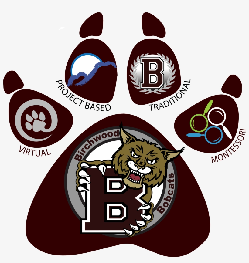 Birchwood School District Picture Black And White Stock - School, transparent png