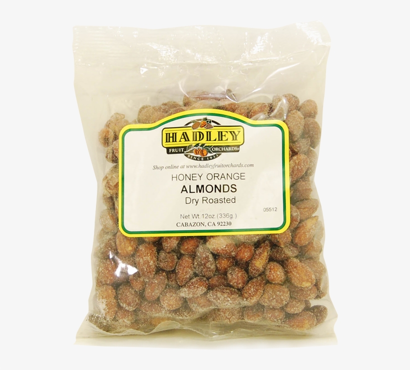 Honey Orange Almonds, Dry Roasted - Hadley Fruit Orchards, transparent png