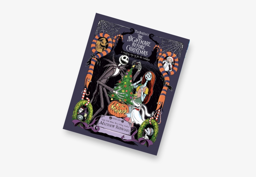 Pixar Pop-up Book - Disney Tim Burton's The Nightmare Before Christmas, transparent png