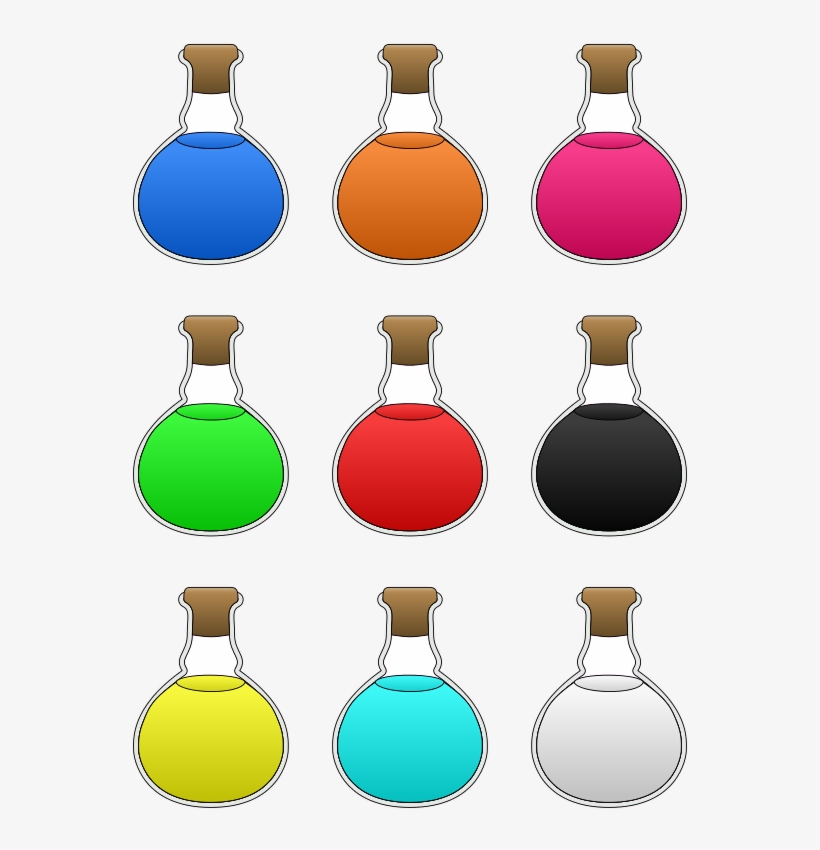 Potions Clipart, transparent png