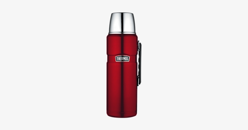 2l Stainless King™ Stainless Steel Vacuum Insulated - Thermos Stainless King Flask - Matt Black (1.2l), transparent png