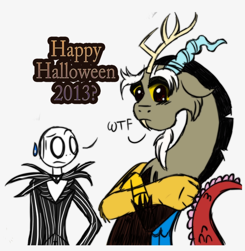 Garfield141992, Crossover, Discord, Jack Skellington, - Reveal The Image, transparent png