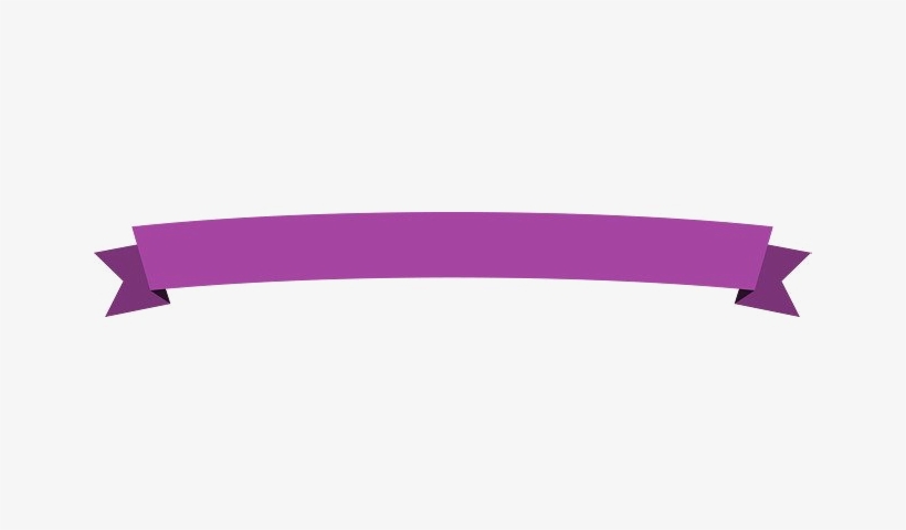 Purple Ribbon Png Hd - Transparent Background Purple Ribbon Png, transparent png