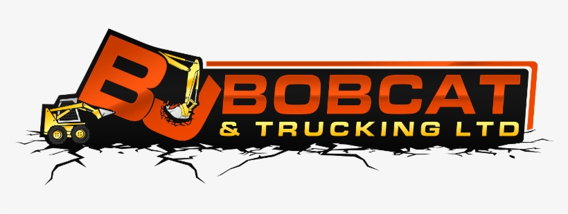 Bj Bobcat Trucking Oranger Horizontal250pxhigh - Illustration, transparent png