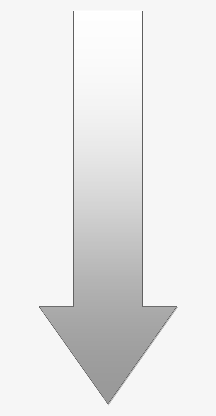 Downwards Arrow Black Gradient - Portable Network Graphics, transparent png