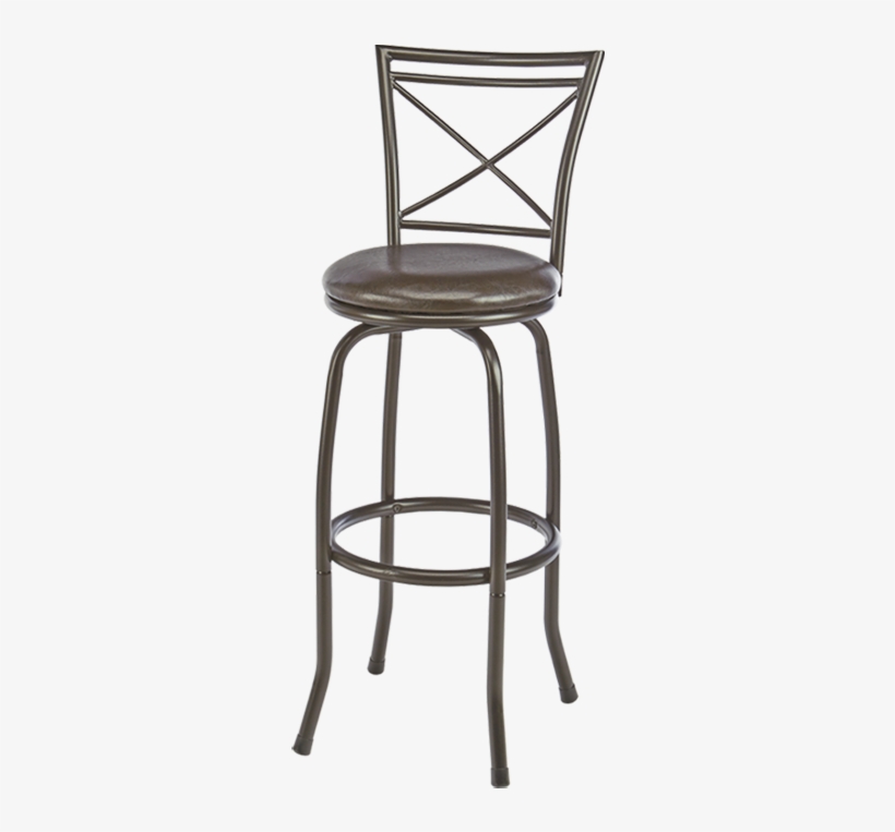 Bar Stools With Backs In Metal, transparent png