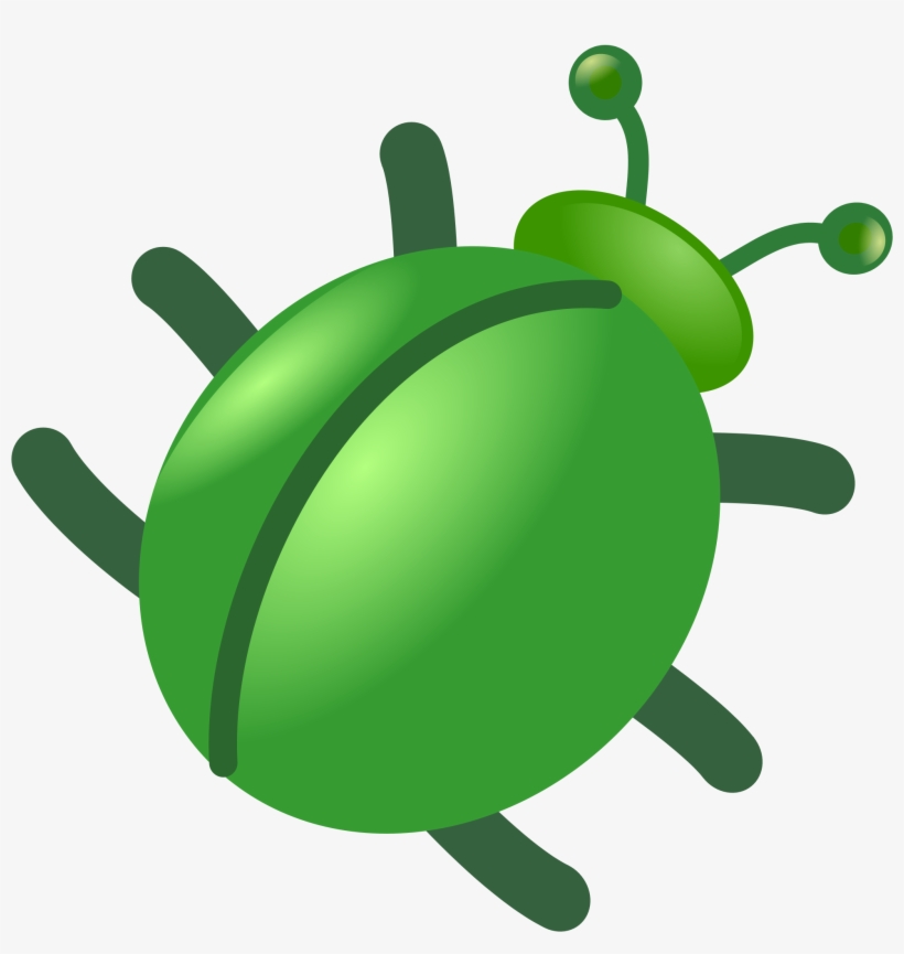 New Svg Image - Green Bug Png, transparent png