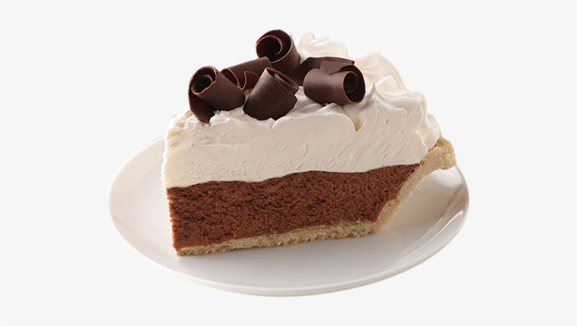 Gourmet French Silk Pie 10 Inch - French Silk Pie Slice, transparent png