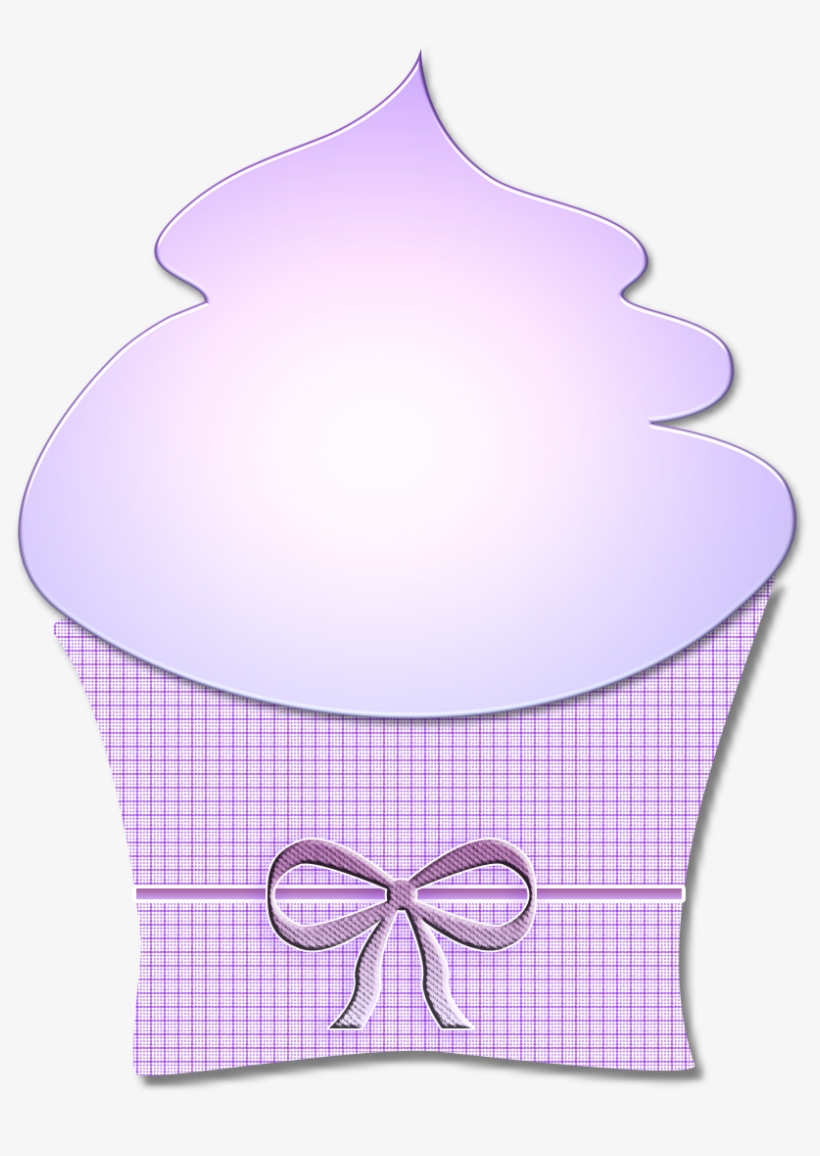 Purple Cupcake Clip Art - Lamp, transparent png