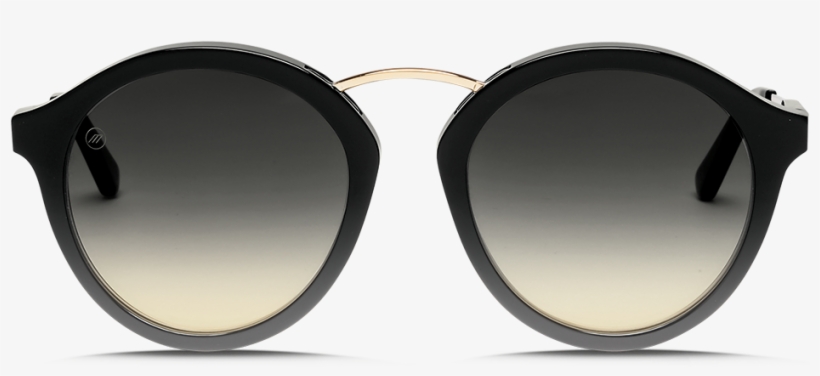 Electric Mixtape Sunglasses-gloss Black/ohm Black Gradient - Mykita Maison Mykita Margiela Sunglasses, transparent png