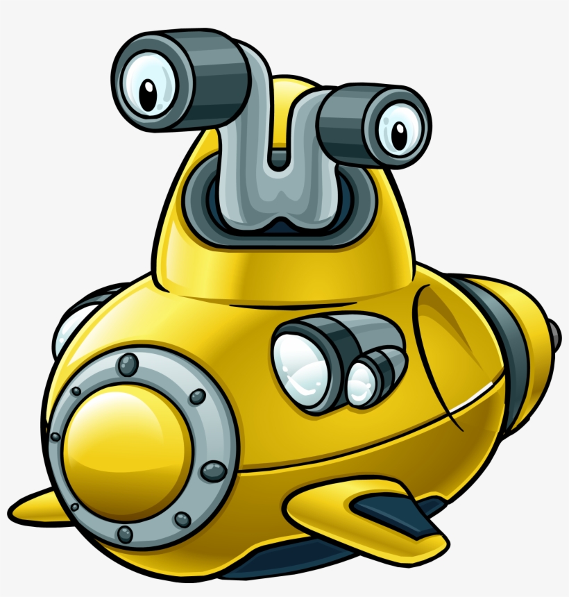 Submarine Suit - Club Penguin Submarine, transparent png