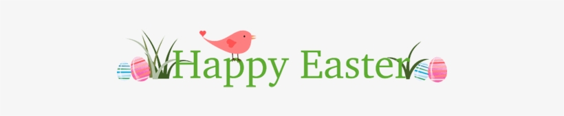 Happy Easter Banner Vector - Write Here Notebooks: Happy Easter Journal Edition, transparent png