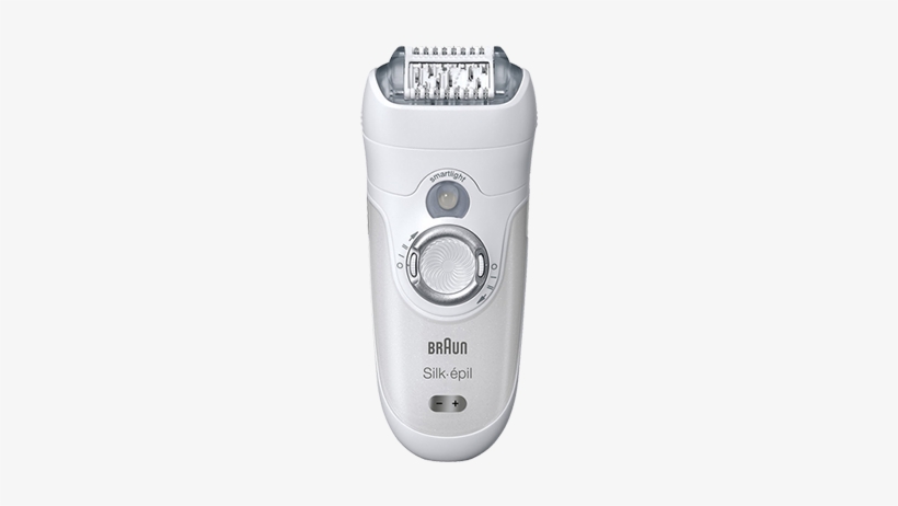 Braun Wet & Dry Cordless Epilator, transparent png