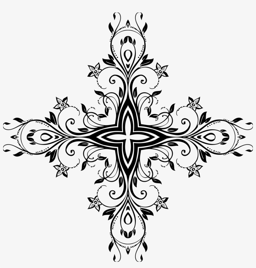 This Free Icons Png Design Of Flourish Ornament Silhouette, transparent png