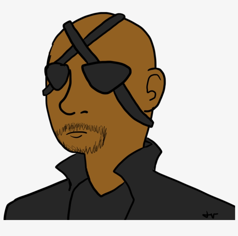 Eyepatch Transparent Nick Fury - Nick Fury Two Eye Patches, transparent png